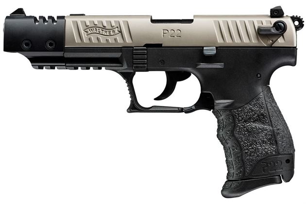 Buy Walther P22 Target Nickel 22lr With Threaded Barrel For Sale